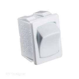 10A WHITE ROCKER SWITCH