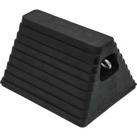 WHEEL CHOCK RUBBER 6 X 8 X 10IN