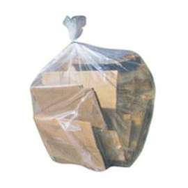 24" x 24" 10 Gal 6 Mic Clear Can Liners, 1000/Case