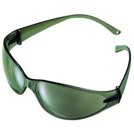 SAFETY WORKS 10006316 Close-Fitting Safety Glasses, Anti-Fog Lens, Rimless Frame, Black Frame, UV Protection: Yes