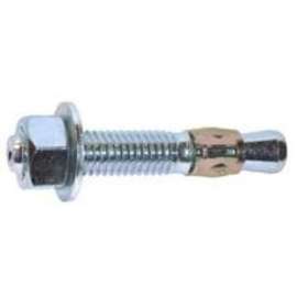 COBRA ANCHORS Parawedge 501M Wedge Anchor, 1/2 in Dia, 3-3/4 in L, 1248 lb, Carbon Steel, Zinc
