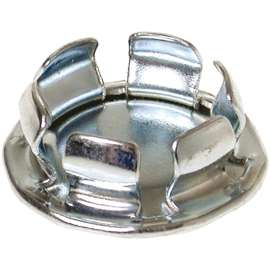 HUBBELL KO050R10 Knockout Closure, 1/2 in, Steel