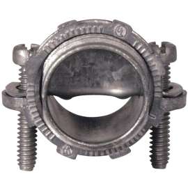 HUBBELL NMC038R5 Saddle Connector, 3/8 in, Zinc