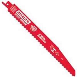 Diablo DS0908BFD2 Reciprocating Saw Blade, 9 in L, 8/10 TPI