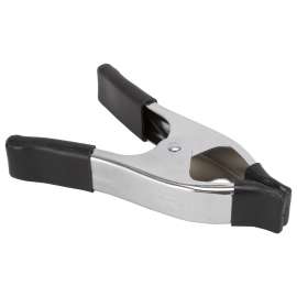 Vulcan JL27526 Spring Clamp, 2 in Clamping, Steel, Chrome, Silver