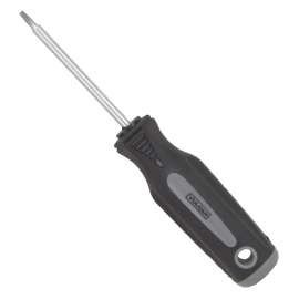 Vulcan Screwdriver, T10 Drive, Star Drive, Polypropylene Plastic/Thermoplastic Rubber Handle