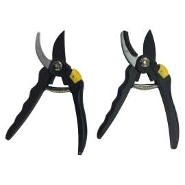 Landscapers Select GP1120 Pruning Shear Set, 1/2 in Cutting Capacity, Steel Blade, Plastic Handle