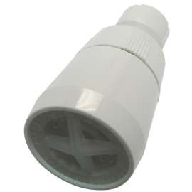 Plumb Pak Economy Series PP825-15 Shower Head, 2 gpm, 1/2 in Connection, Plastic