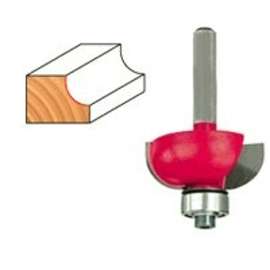 Freud 30-102 Router Bit, 7/8 in Dia Cutter, 2-3/16 in OAL, 1/4 in Dia Shank, 2-Cutter, Carbide