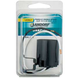 Jandorf 60541 Lamp Socket, 250 V, 660 W, Phenolic Housing Material, Black