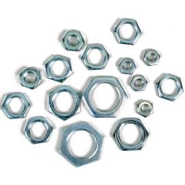 Jandorf 60167 Nut Assortment, Steel
