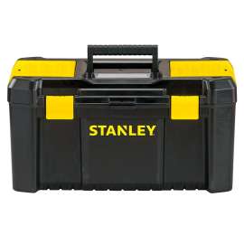 STANLEY Essential Series STST19331 Tool Box, 981.3 cu-in, Polypropylene, Black