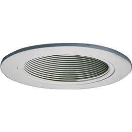 Halo Coilex 993W Baffle Trim Ring, Aluminum Body, White