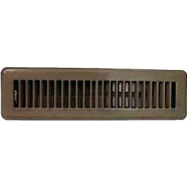 ProSource FR01-2X12B Floor Register, Steel, Brown