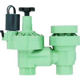 Orbit 57624 Anti-Siphon Valve, 1 in, FNPT, 10 to 125 psi Pressure, 5 to 40 gpm, 24 V, Plastic Body