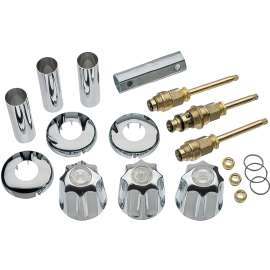 Danco 39617 Tub/Shower Remodeling Kit, Chrome, For: Gerber Faucets