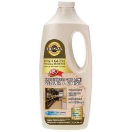Trewax Gold Label 887135027 Sealer Wax, 32 fl-oz, Liquid, Acrylic, Milky White