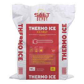 SALT DEPOT TI20 THERMO ICE Thermo Ice Melt, Crystalline, Purple, Slightly Aromatic, 20 lb Bag
