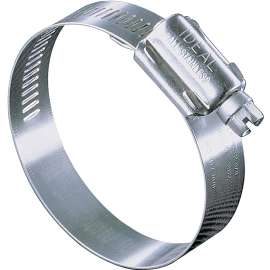 IDEAL-TRIDON Hy-Gear 68-0 Series 6816053 Interlocked Worm Gear Hose Clamp, Stainless Steel