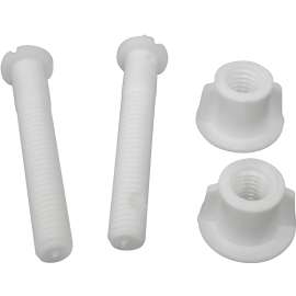 ProSource Toilet Seat Hinge Bolt Set, For: Toilet