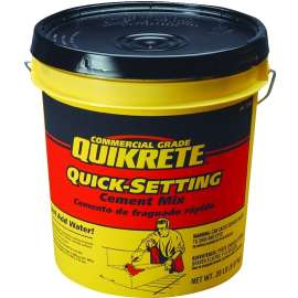 Quikrete 1240-20 Cement, Brown/Gray, 20 lb Pail