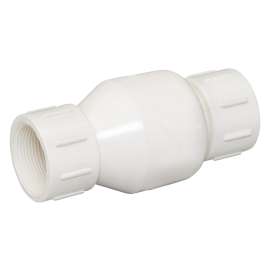 B & K ProLine Series 101-106 Check Valve, 1-1/4 in, IPS, 200 psi Pressure, PVC Body