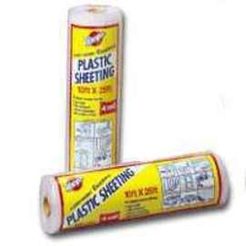 Warp's 4CH-1550 Waterproof Poly Film, 50 ft L, 15 ft W, 4 mil Thick, Clear