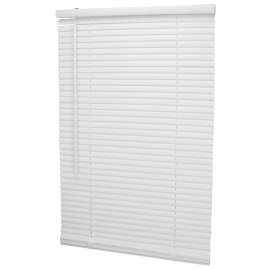 Simple Spaces PVCMB-3A Blind, 64 in L, 27 in W, Vinyl, White