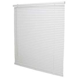 Simple Spaces PVCMB-7A Blind, 64 in L, 32 in W, Vinyl, White