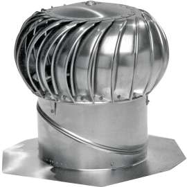 LOMANCO Whirlybird BIB12 Turbine Ventilator, 12 in Dia Throat, Aluminum