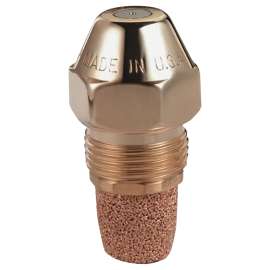 DELAVAN NOZ50-80A Oil Burner Nozzle, 80 deg Spray, Hollow-Cone, 2.5 gph, Brass