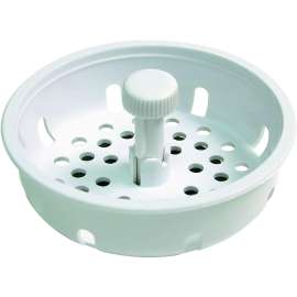Danco 86792 Basket Strainer, 3-1/4 in Dia, Plastic, For: 3-1/4 in Drain Opening Sink