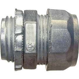 Halex 20212 Concretetight Compression Connector, Zinc