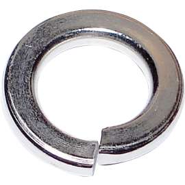 MIDWEST FASTENER 50723 Medium Split Lock Washer, 1/2 in ID, 0.869 in OD, 1/8 in Thick, Zinc