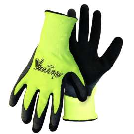 BOSS 8412M-3 Gloves, Breathable, M, 12 in L, Polyester Glove, Fluorescent