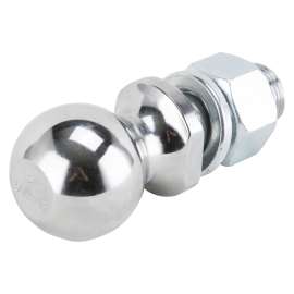 Vulcan TD-05 Hitch Ball, 2 in Dia Ball, 1 in Dia Shank, 6,000 lb Gross Towing