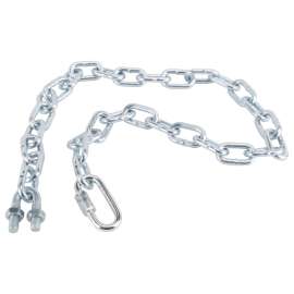 Vulcan HBB12 Tow Chain, 36 in L, 5000 lb Working Load, Steel, Zinc