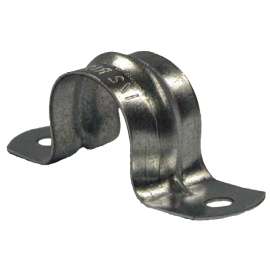 HUBBELL E2S050R10 EMT Strap, 1/2 in, Steel