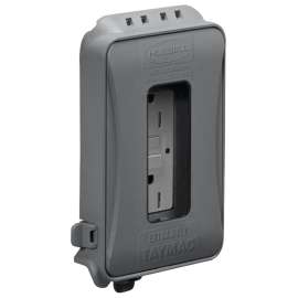 TAYMAC ML500GCN Weatherproof In-Use Cover, 5.73 in L, 3.61 in W, Gray