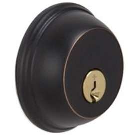 Schlage B62V 716 Entry Deadbolt, Keyed Alike Key, 1 Grade, 2-Cylinder, Metal, Aged Bronze