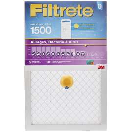 Filtrete S-2002-4 Smart Air Filter, 20 in L, 20 in W, 12 MERV, 1500 MPR