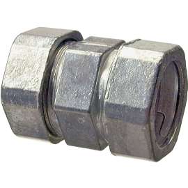 Halex 20222 Concretetight Compression Coupling, Zinc