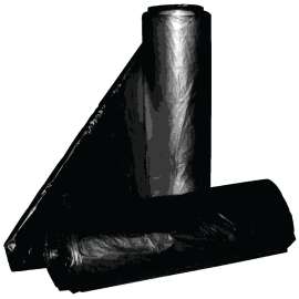 ALUF PLASTICS PG6 PG6-6060 Can Liner, 55 to 60 gal Capacity, Repro Blend, Black