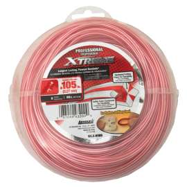 Arnold Xtreme Professional WLX-H105 Trimmer Line, 0.105 in Dia, 90 ft L, Monofilament