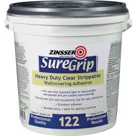 ZINSSER 2881 Wallcovering Adhesive Clear, Clear, 1 gal