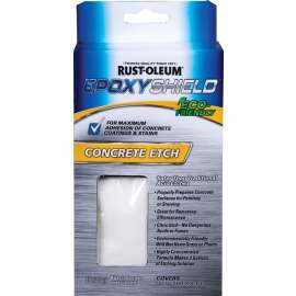 RUST-OLEUM EPOXYSHIELD 238475 Concrete Etch, Granular, White, 2 gal, Pouch