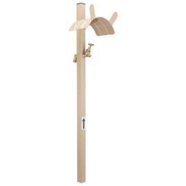 Landscapers Select HH-693 Hose Stand, 150 ft Capacity, Steel, Tan, Powder-Coated, Stake Mounting