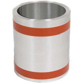 Amerimax 66304 Roll Valley Flashing, 10 ft OAL, 4 in OAW, Aluminum
