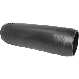 GREEN LEAF SHM112P Hose Mender, Straight, Polypropylene, Black
