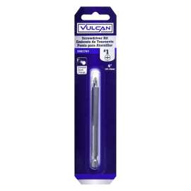 Vulcan 375081OR Screwdriver Bit, Hex Shank, S2 Chrome Molybdenum Steel